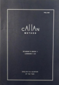 Callan method students book 1