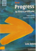 Jones Leo - New Progress to First Certificate. Self -study student's book
