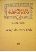 Biblioteka matematyczna Tom 25 Wstęp do teorii liczb