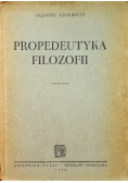 Propedeutyka filozofii, 1950 r.