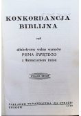 Konkordancja Biblijna