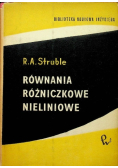 Równania różniczkowe nieliniowe