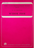 Wybór pism