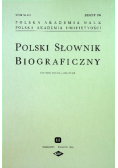 Polski słownik biograficzny Zeszyt 170