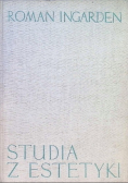 Studia z Estetyki Tom I