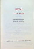 Mszał z czytaniami