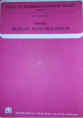 Pisma przeciw Manichejczykom