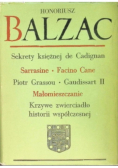 Sekrety księżnej De Cadignan Sarrasine
