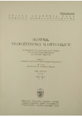 Słownik starożytności słowiańskich Tom 4 Część 2
