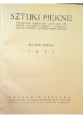 Sztuki piękne Rocznik siódmy 1931 r.