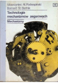 Technologia mechanizmów zegarowych Mechanizmy