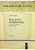 Walenty Dembiński kanclerz egzekucji