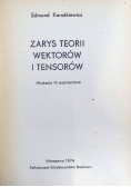 Zarys teorii wektorów i tensorów