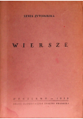 Żytomirska Wiersze 1933r.