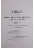Biblia to jest Księgi Starego i Nowego Testamentu Tom IV