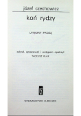 Koń rydzy