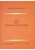 List do Hebrajczyków