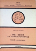 Krój i szycie dla potrzeb domowych Nr 63