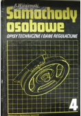Samochody osobowe Opisy techniczne i dane regulacyjne Tom 4