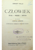 Człowiek życie wiedza sztuka 1907 r
