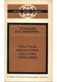 Polityka wschodnia CDU/ CSU 1945-1969