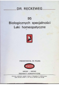 95 biologicznych specjalności leki homeopatyczne