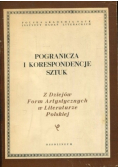 Pogranicza i korespondencje sztuk