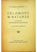 Celowość w naturze 1928 r.