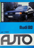 Audi 80 od 1989 Obsługa i naprawa