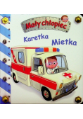 Mały chłopiec Karetka Mietka