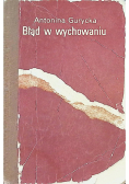 Błąd w wychowaniu