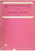 Objaśnienia psalmów Ps 124 - 150