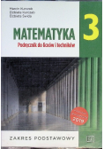 Matematyka 3 Podręcznik do liceum i technikum zakres podstawowy