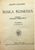 Boska komedia 1922r