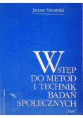 Wstęp do metod i technik badań społecznych