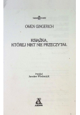 Książka której nikt nie przeczytał