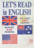 Let's read in english