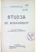 Studja o St Wyspiańskim 1924 r.