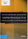 Rachunkowość jednostek nieprowadzących działalności gospodarczej