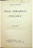 Świat powojenny i Polska 1931 r.