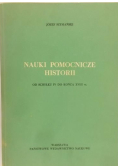 Nauki pomocnicze historii. Od schyłku IV do końca XVIII w.