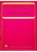 Objaśnienia Psalmów Ps 1 - 36