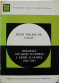 Oddziały Gwardii Ludowej i Armii Ludowej 1942  - 1945