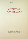 Modlitwa powszechna
