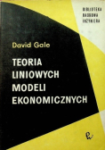 Teoria liniowych modeli ekonomicznych