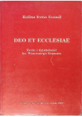 Szumił Halina Irena - Deo Et Ecclesiae. Życie i działalność ks. Wincentego Granata