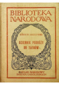 Dziennik podroży do tatrów