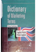Dictionary of marketing terms angielsko-polski polsko - angielski