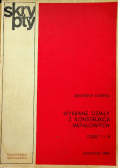 Wybrane działy z konstrukcji metalowych Część I i II