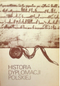 Historia Dyplomacji Polskiej Tom I